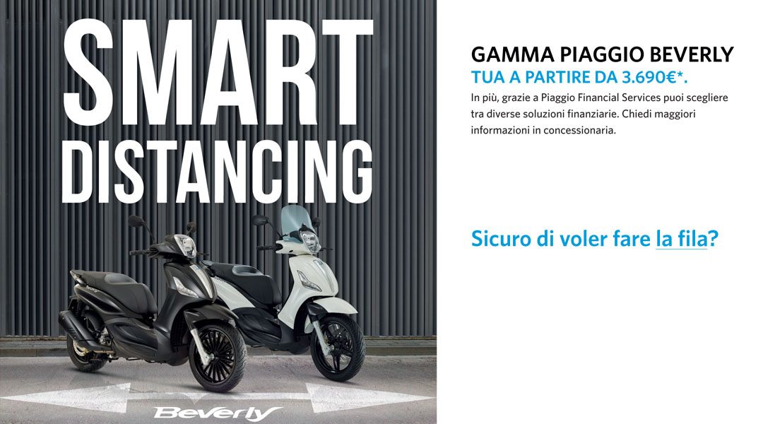 Promozione Piaggio Beverly Euro 4