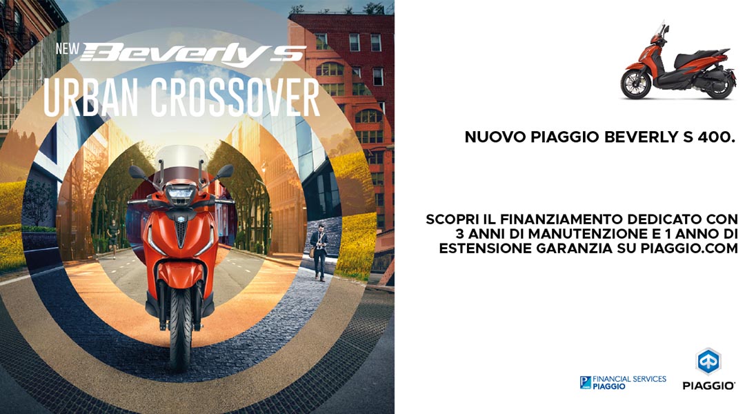 New Beverly con Piaggio X-Care+ Caring Pack