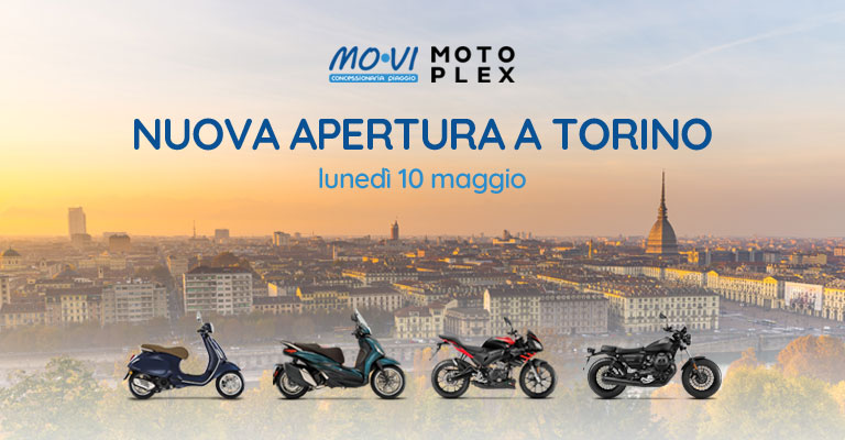 Mo.Vi Piaggio, un nuovo Motoplex a Torino