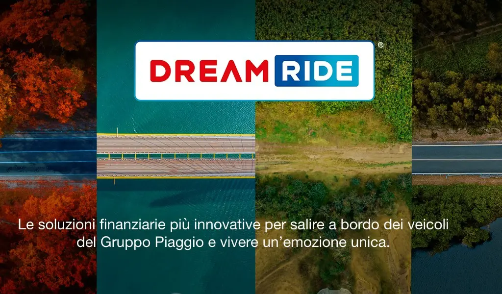 Piaggio sempre un passo avanti con i finanziamenti DreamRide