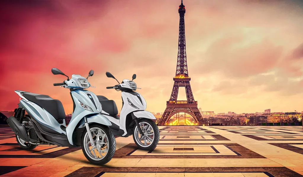 Con Piaggio la tua prossima avventura è Parigi