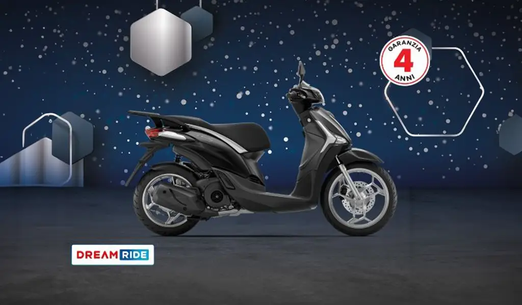 Liberty 125/150cc è tuo con 300 Euro di vantaggi e prima rata ad aprile 2026!