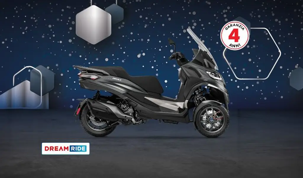 Piaggio MP3 a dicembre è tuo con vantaggi fino a 750 Euro