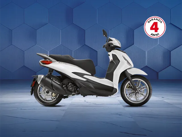 Il tuo nuovo Piaggio Beverly a partire da 159€ al mese (TAN 3,48% TAEG 10,50%) con 700€ di vantaggi