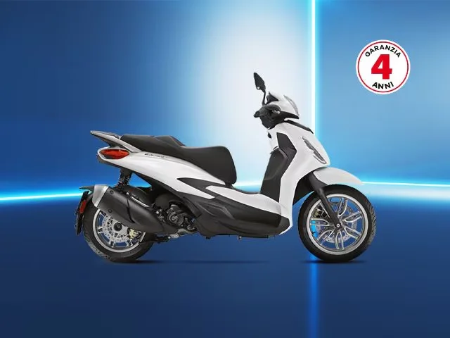 Nuovo Piaggio Beverly con 700€ di vantaggi, anticipo 0, interessi 0 (TAN 0,00%, TAEG 1,68%)