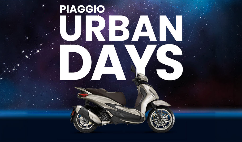 Piaggio Urban Days: Beverly tuo da 4.899€!